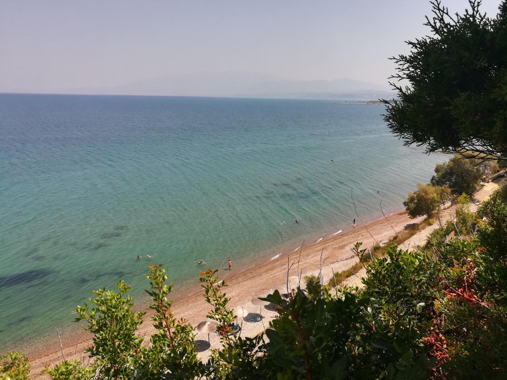 Koralli Sea View Hotel Káto Achaḯa Exterior foto