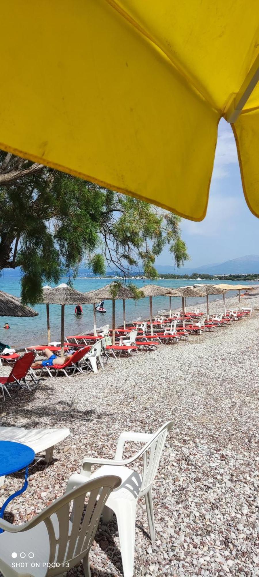 Koralli Sea View Hotel Káto Achaḯa Exterior foto
